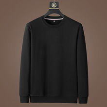 啄木鸟经典纯色休闲运动套装男装2022新款潮秋冬套装圆领长袖长裤