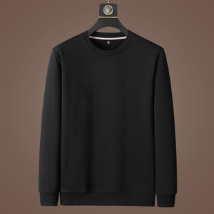 Woodpecker Classic Solid Color Casual Sports Suit Men's 2022 New Fashion Autumn and Winter Suit Round Neck Long Sleeve Trousers
