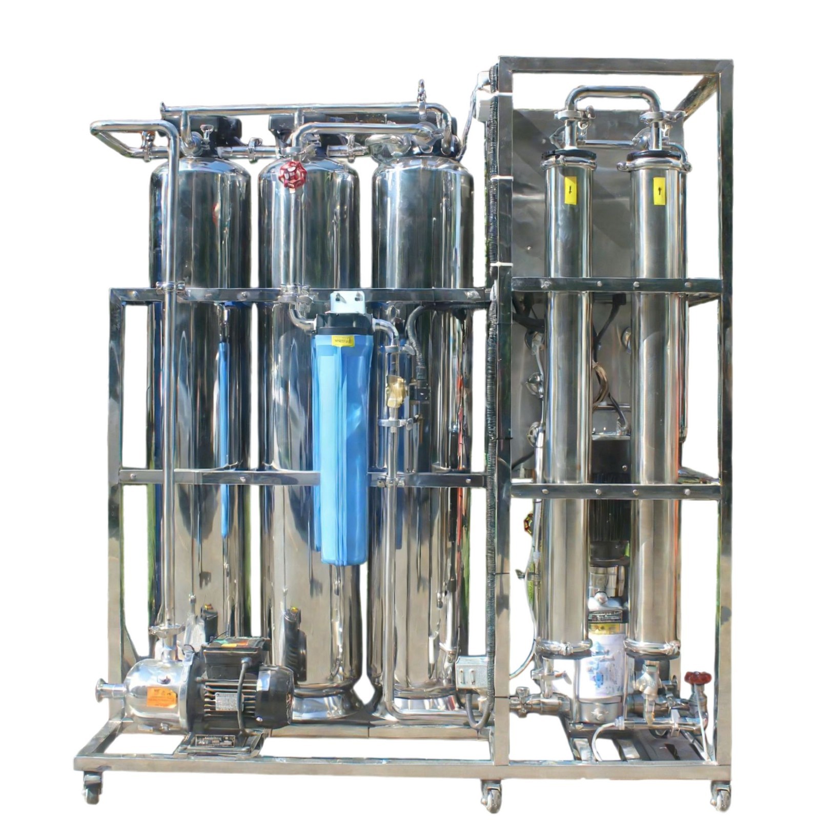 Equipo de agua pura personalizado por el fabricante, equipo de agua ultrapura industrial a gran escala, equipo de producción de agua pura para el hogar, equipo de ósmosis inversa de 5 toneladas
