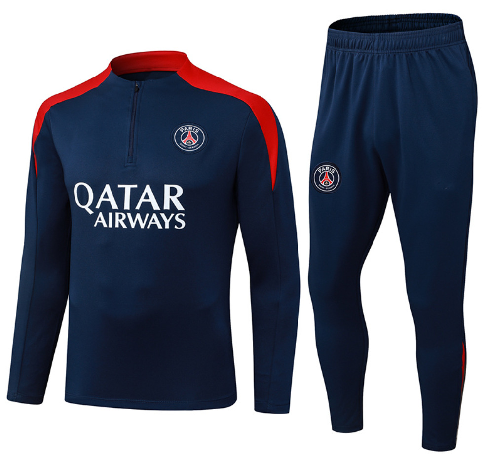 Traje de entrenamiento de fútbol de París Arsenal Chelsea West Ham United Inter Atlético de Madrid Traje de manga larga de Argelia image 10
