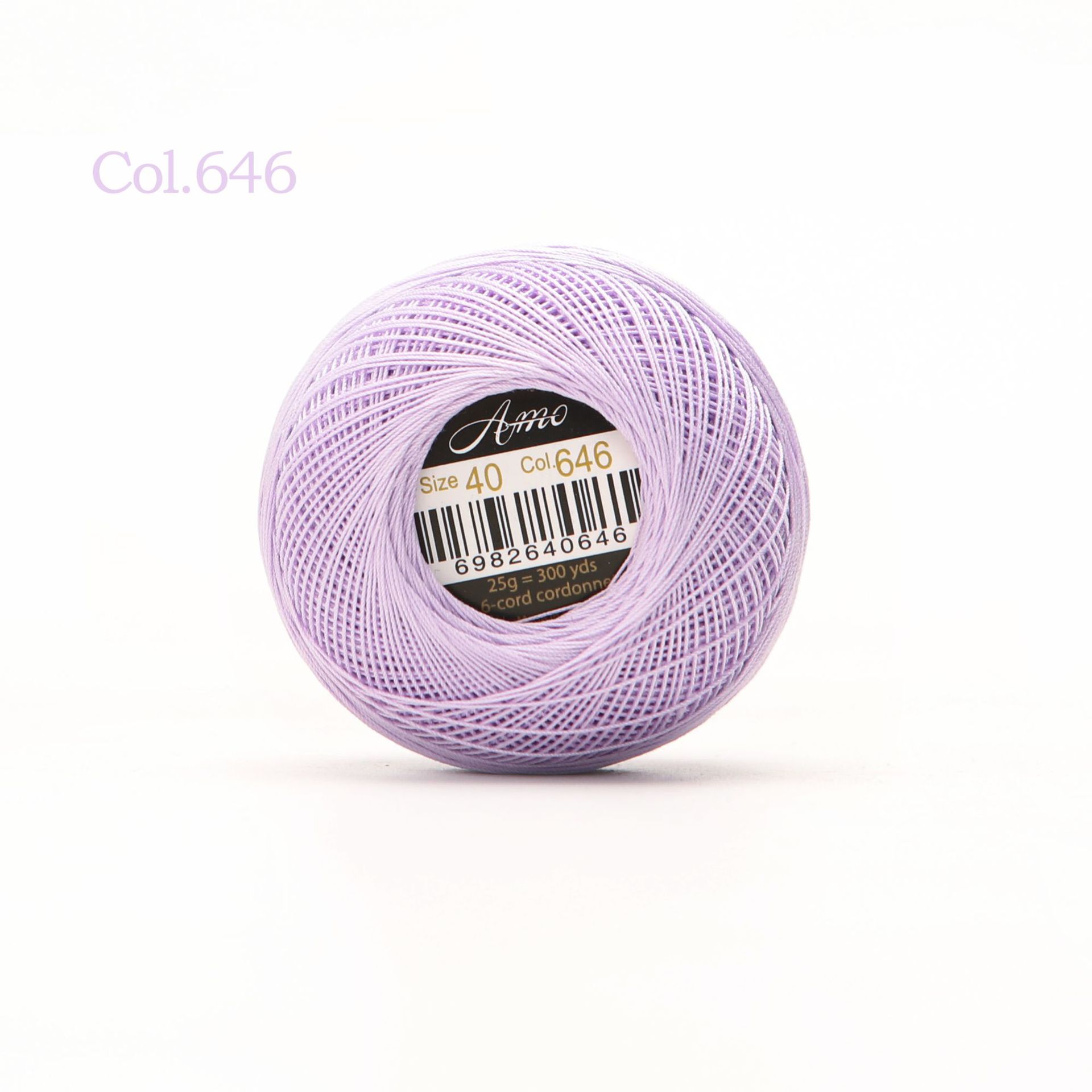 #646*300야드*40호, 각 묶음당 25G