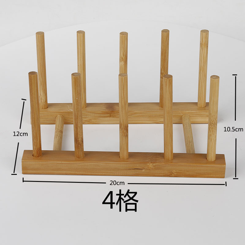 Estante de placa de madera de estilo japonés taza de almacenamiento de cocina taza de agua y platillo estante de drenaje estante de madera maciza estante de almacenamiento de placa