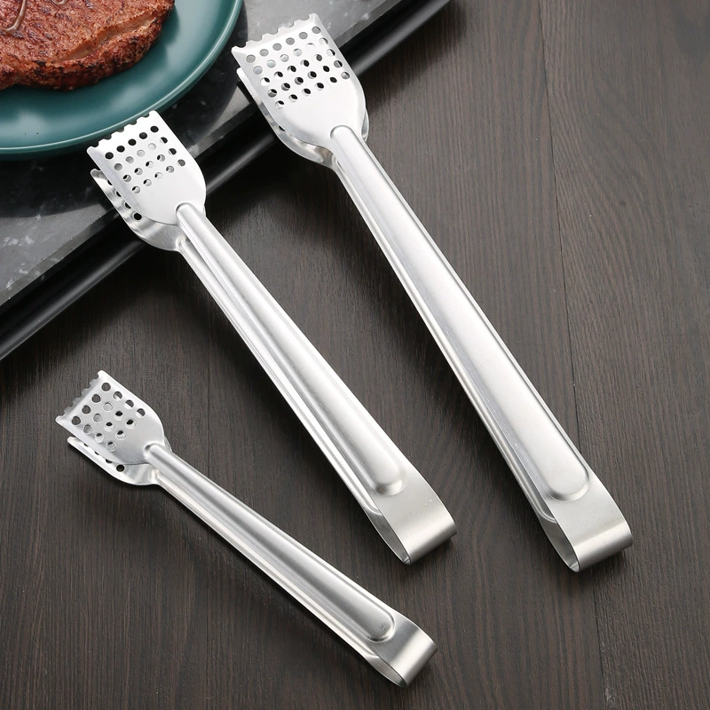 Нержавеющая сталь Зажим для льда Зажим для еды Зубчатые гостиничные принадлежности Кубик льда Зажим для шведского стола Зажим для полотенца для лица отеля