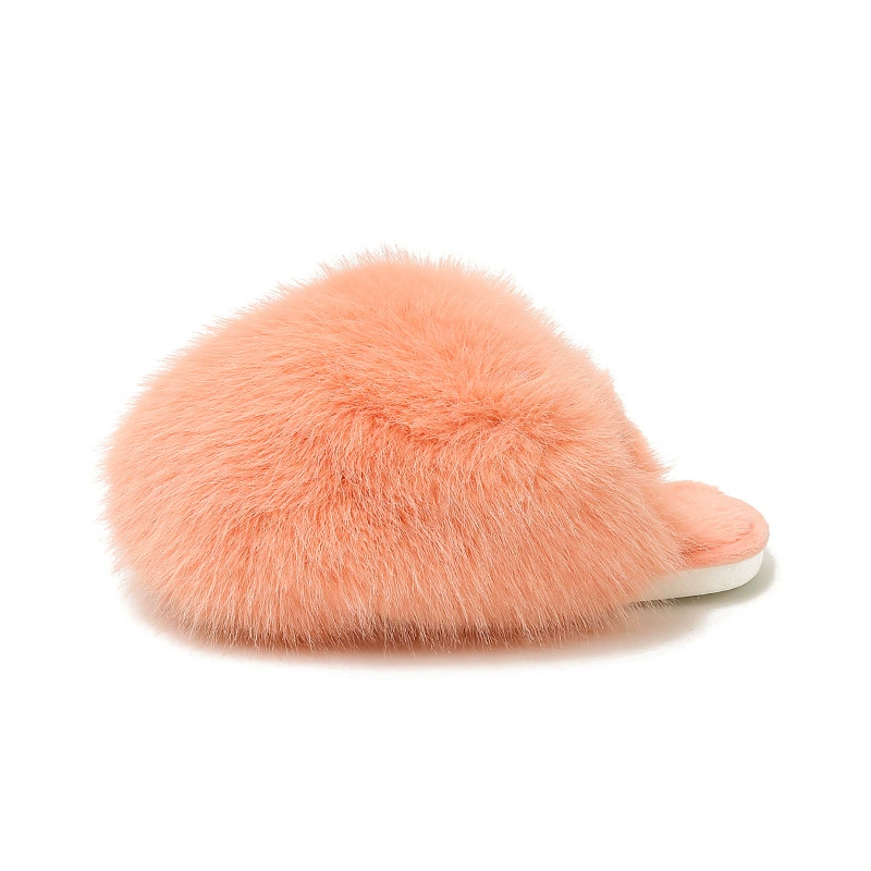 (Cross-border trading), winter keep warm multicoloured slippers, plus size, adds volume, soft sole