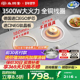 尚朋堂04T嵌入式电磁炉电陶炉纯平双灶3500W大功率一电一陶电磁灶