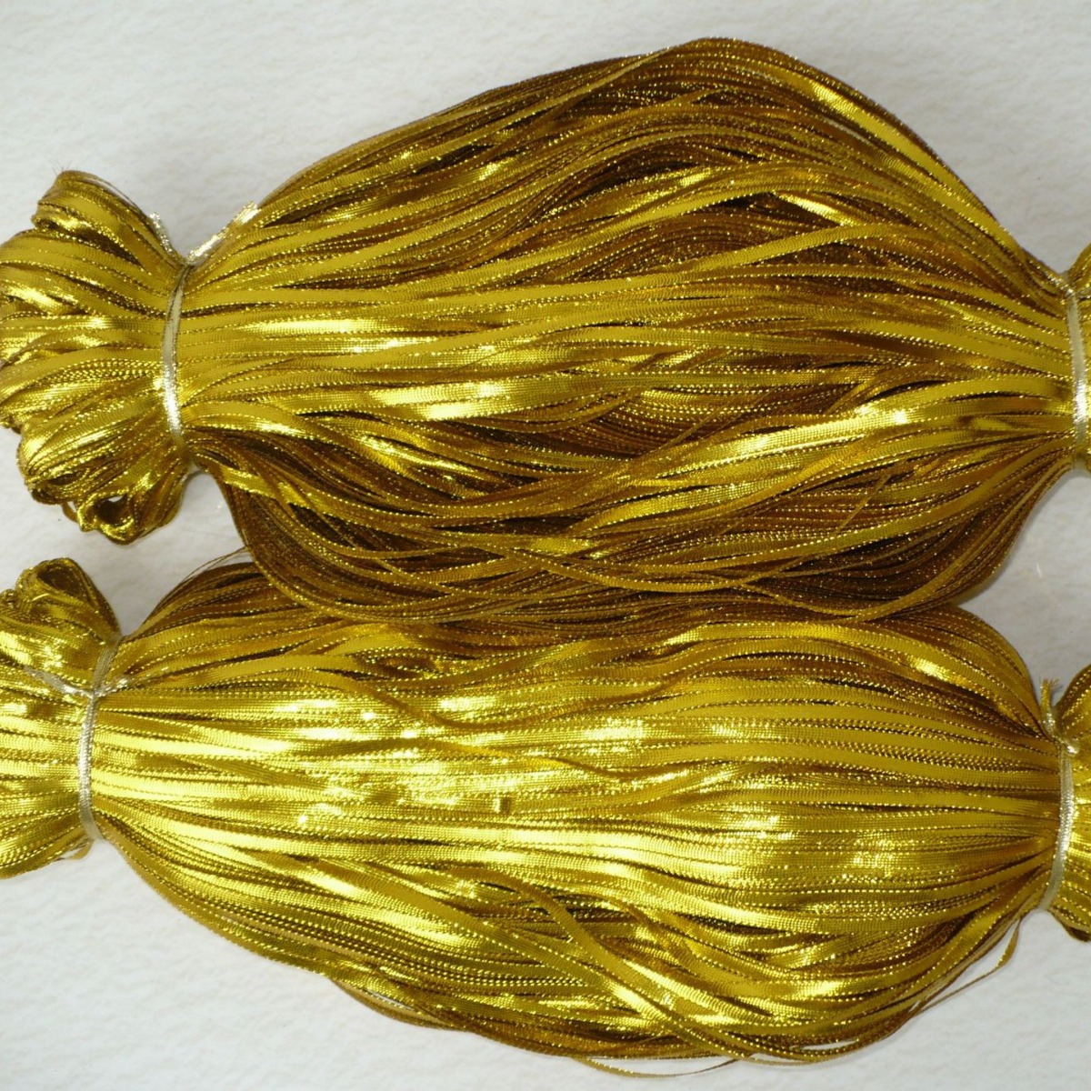 编织金属丝大红吊牌绳24K金黄色吊圣诞球金线圣诞紫色挂标牌亮线