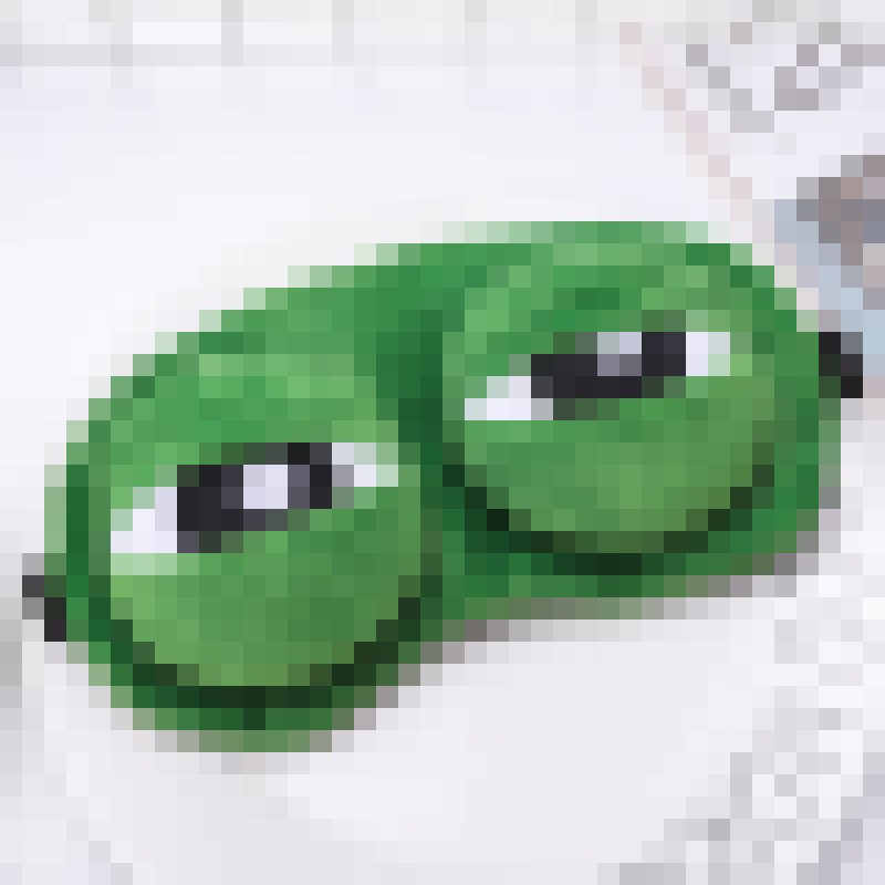 쪼그리고 앉는 개구리