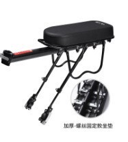 自行车货架 铝合金快拆货架 带泥板载物架 山地车后座 厂家批发|undefined
