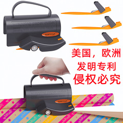 Wrapping paper cut terカッターロール包装紙ハンドル付きカッターカッター
