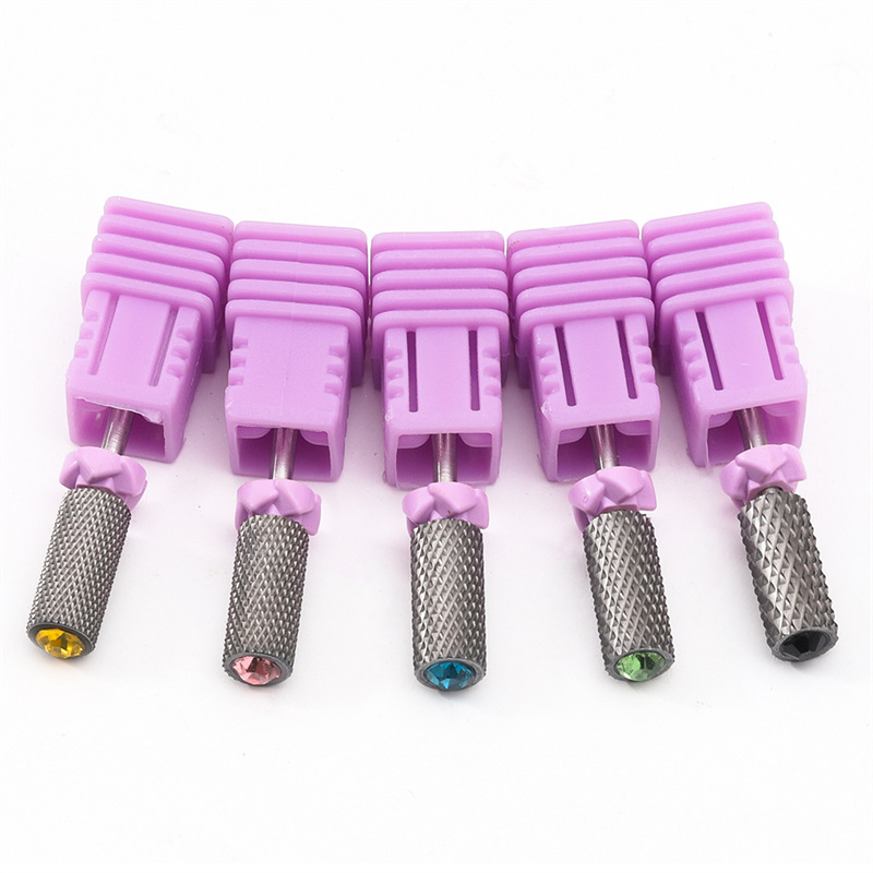 Manicura especial transfronteriza con diamante cabeza de molienda de acero de tungsteno herramienta de eliminación de uñas máquina de molienda de uñas cabeza de molienda especial al por mayor