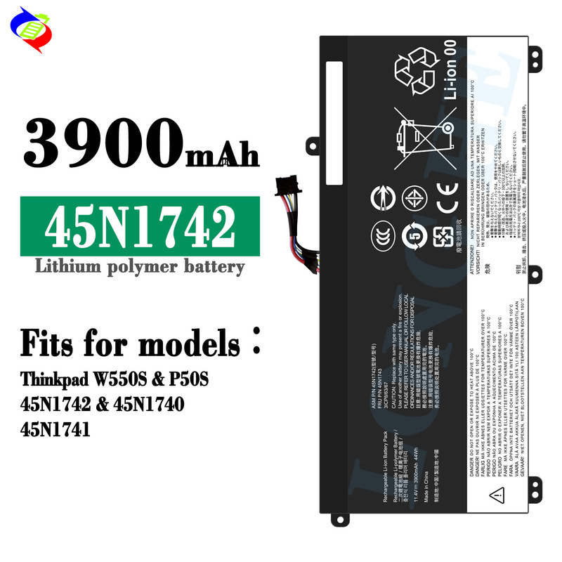 For Lenovo Thinkpad W550S/P50S/45N1742/45N1740 notebook battery 45N1742