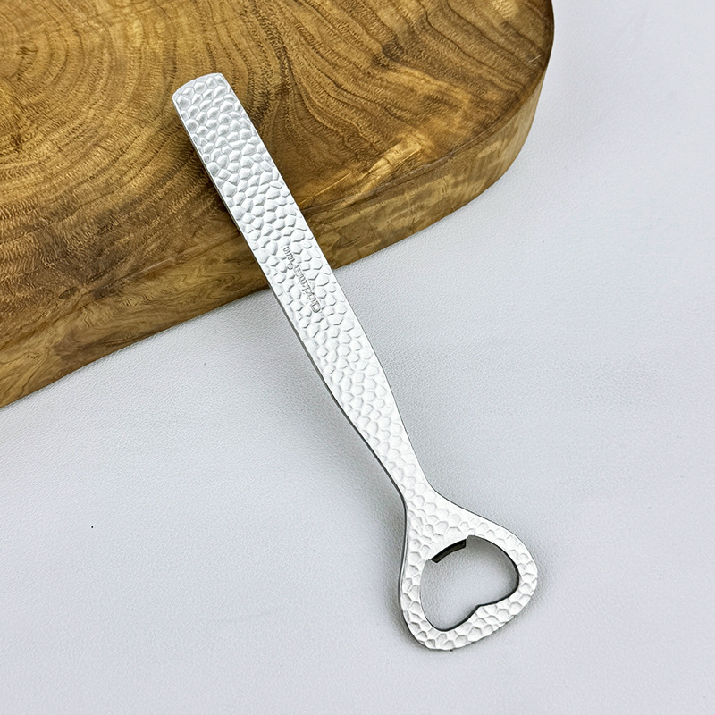 Chockmen 18 / 10 acero inoxidable corazón martillo abre botellas cerveza abre botellas creativo