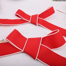 2.5/4CM新年圣诞中国风织带发夹装饰带鞋帽箱包礼盒服装辅料丝带