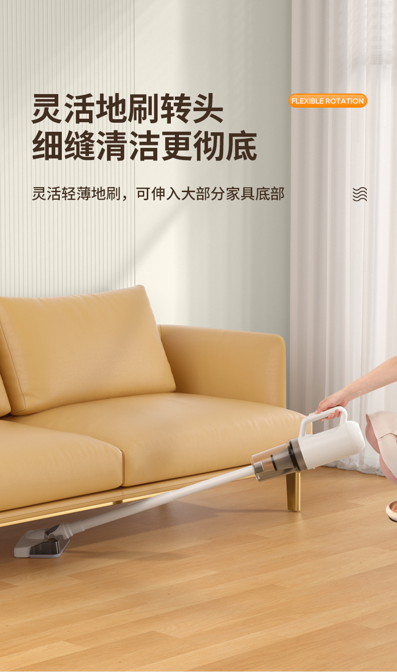 Car vacuum cleaner wireless Super household mopping device with water tank car hand-held large suction dust blower