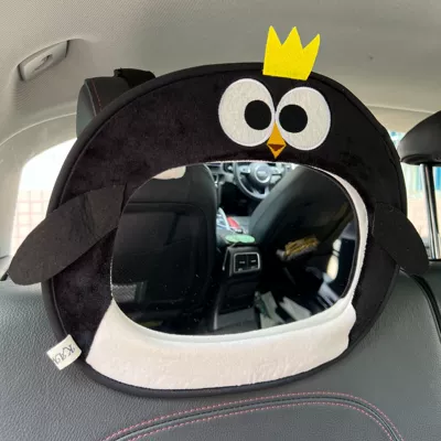 car hanging mirror, Rearview mirror/rearview mirror - square-penguin-sight-glass