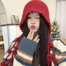 �����ɐ�С�tᘿ�ñ��Ů�ﶬ���tɫϲ�c�o���n�汣ů�����^ë��ñ