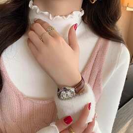 半高领毛衣女秋冬2023新款加绒加厚打底衫内搭一体绒保暖针织上衣