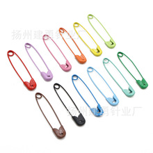 工厂供应15色彩色糖果固定别针老款安全别针衣服吊牌掉绳胸针扣针
