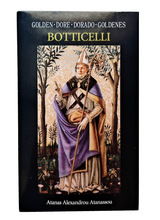 H10 Ӣ�����_�S�����������_��12*7 cmGolden Botticelli Tarot