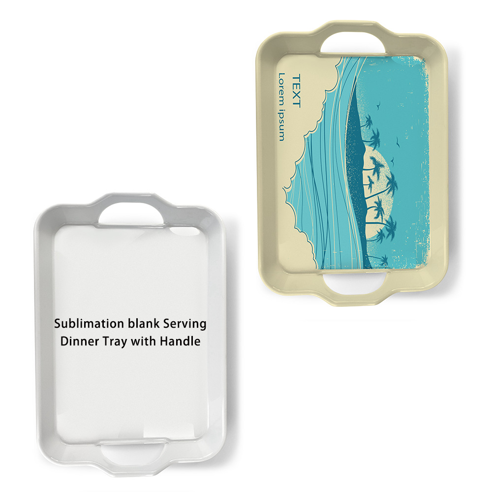 Transferencia de calor directa de fábrica bandeja de orejas material en blanco al por mayor