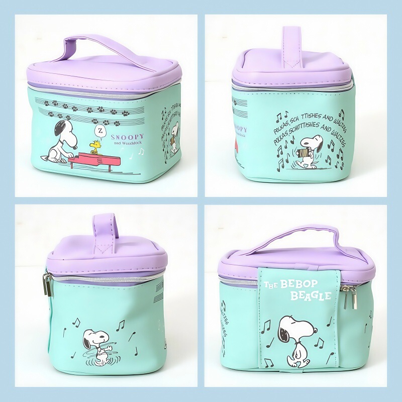 かわいい犬大容量ポータブル化粧品バッグポータブルトラベルトイレタリーバッグ化粧品バッグ包装収納袋|undefined