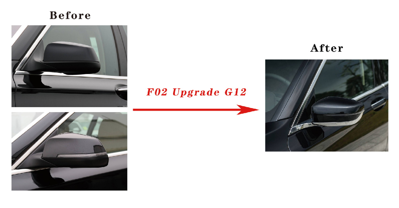 Various Mercedes-Benz and BMW rearview mirror assemblies, rearview mirrors for old models upgraded to new high-definition rearview mirrors