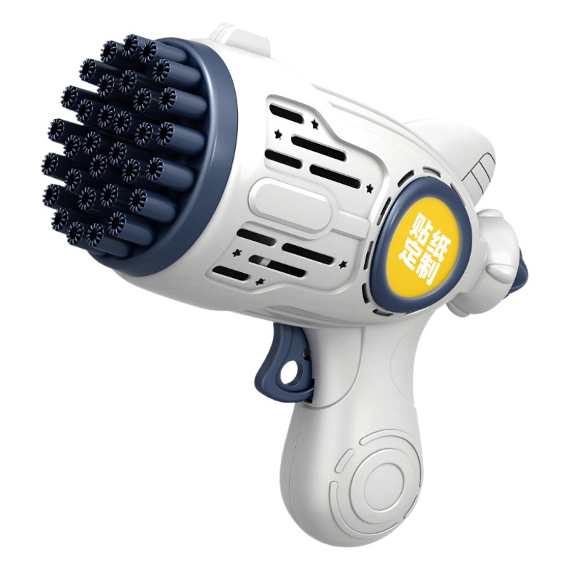 Máquina de Burbujas Modelo 2025, Pistola de Burbujas Eléctrica Automática de Mano Tipo Gatling, Juguete para Bebés y Niños Pequeños