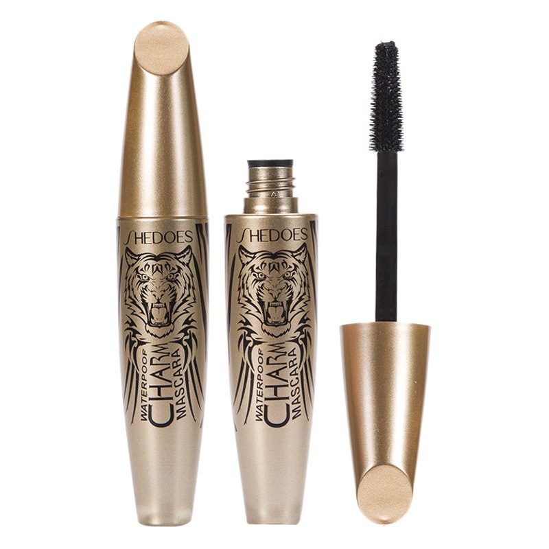 2023 nuevo cross-border popular Tiger Head impermeable curling cifrado alargado no floreciente 4D fábrica de maquillaje de rímel