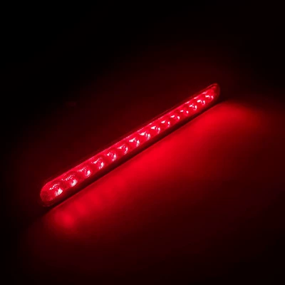 High Brake Light Tail Light Car Truck Truck Trailer 12V24V Universal 15Led Flash Light Running Water Light (Brake light) - red-flash-running-water-always-bright-always-on-running-water-flashing