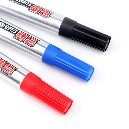 Baoke large-capacity erasable whiteboard pen color easy-to-erasure water-based marker office teaching whiteboard pen can be refilled with ink