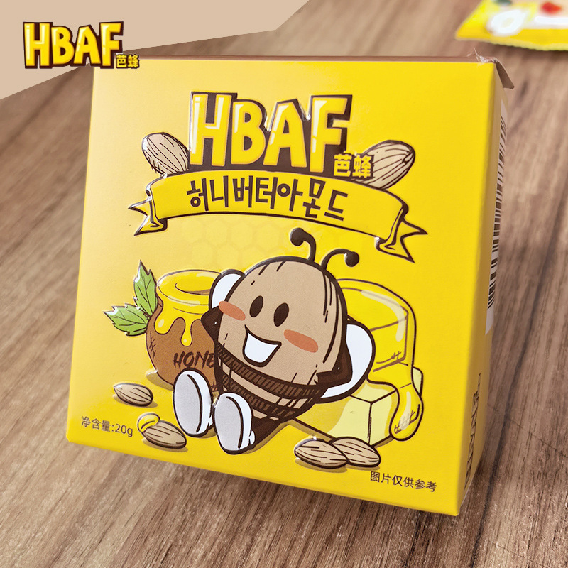 Honey Butter Almonds 10g*2 Packs Tom's Farm Almond Nuts Snack Badam Korean Honey Butter Almonds 10g*2 Packs Tom's Farm Almond Nuts Snack Badam Korean