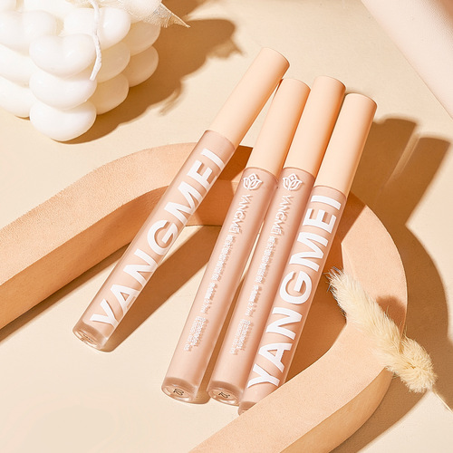 Yangmei Highlight Brightening Concealer Fluid Freckles Face Covering Spots, Acne Marks, Dark Circles Concealer Concealer Stick