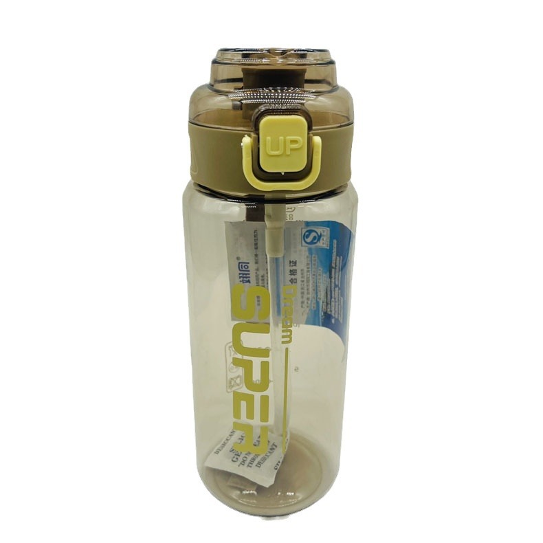 Yitong nuevo producto taza de plástico simple taza de plástico de calidad de moda-SUPER impresión de letras taza de plástico taza portátil al aire libre