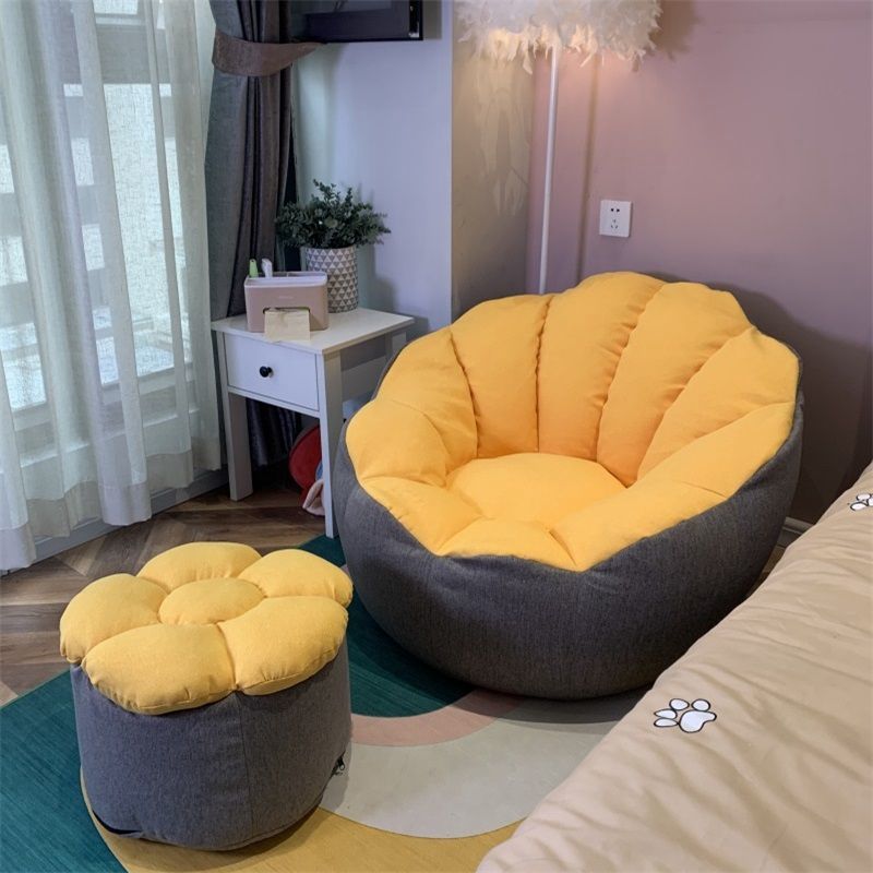 Sofá perezoso tatami silla de apartamento pequeño nido de personas dormitorio individual habitación balcón red asiento rojo ocio bolsa de frijoles