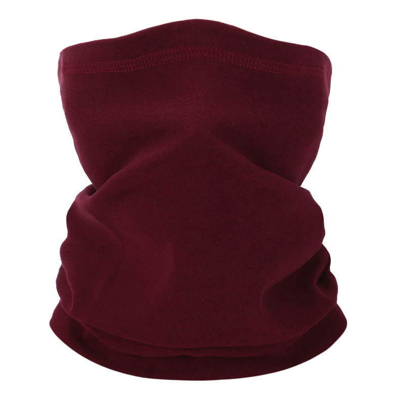 Amazon popular bufanda de montar de doble cara impresa a prueba de frío engrosada cuello caliente deportes al aire libre máscara caliente