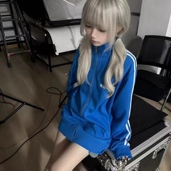2025秋季新款工作服外套印字拉链立领连帽衫团体运动会衣服卫衣潮