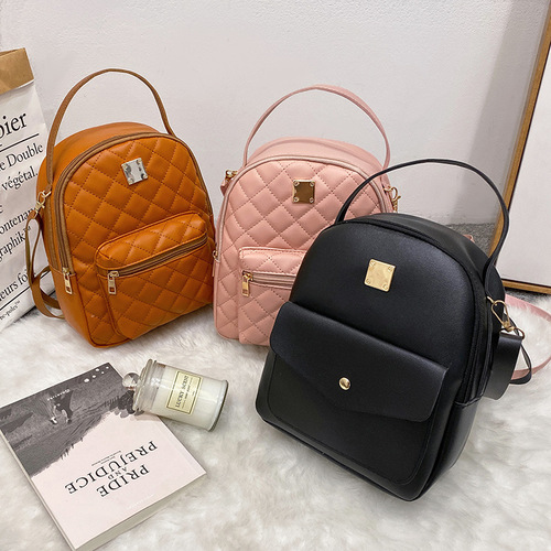 Backpack wholesale ladies Knapsack new Korean style fashion women's bag casual backpack foreign trade bag