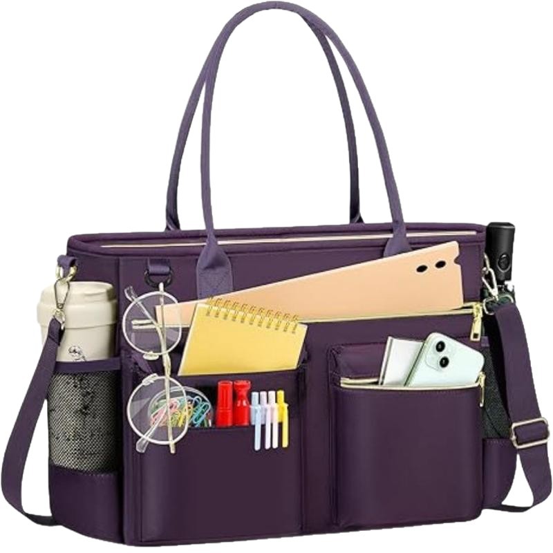 Bolso para Laptop de Mujer 15.6 Pulgadas de Poliéster para Uso Diario