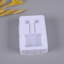 厂家直供耳塞式耳机吸塑包装盒 pvc塑料数码产品内托陈盒定 制