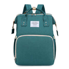 新款妈咪包多功能母婴包时尚手提双肩背包大容量妈妈收纳包婴儿床