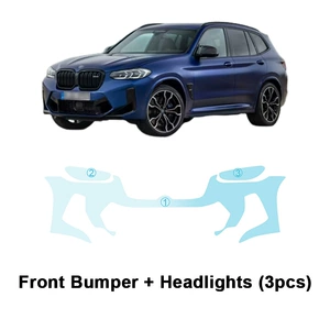 BMW X3M-Sport G01 TPU görünməz boya, cızılmaya qarşı qoruyucu film