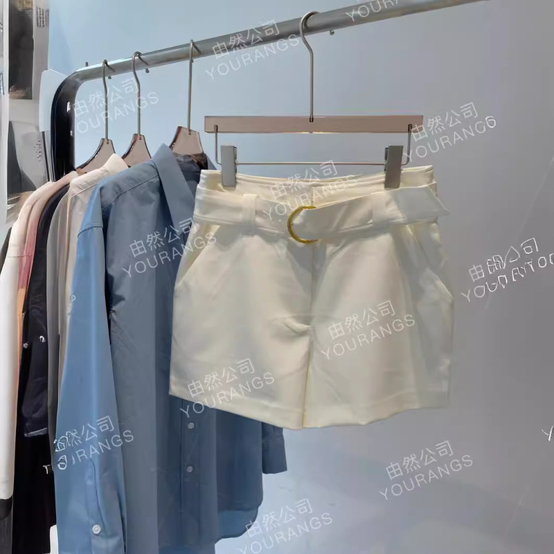 (Xindian Welfare) [Kui Qing 80] ALC Ring High Waist Slim Belt Shorts