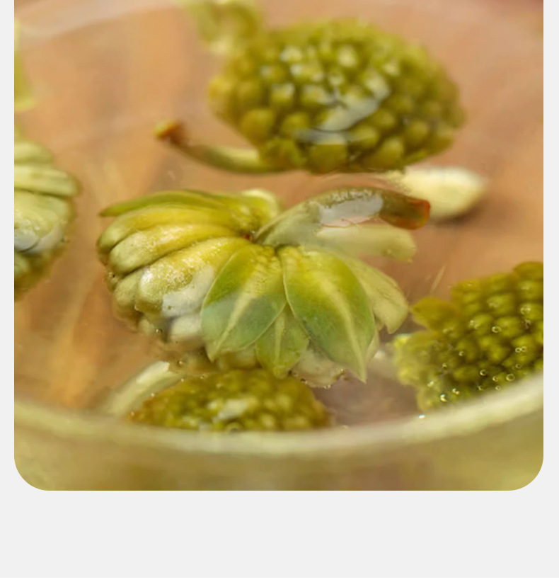 Green Radish Flower Tea 500g Tibetan Lüluo Hua Dried Herbal Buds for Daily Infusion details