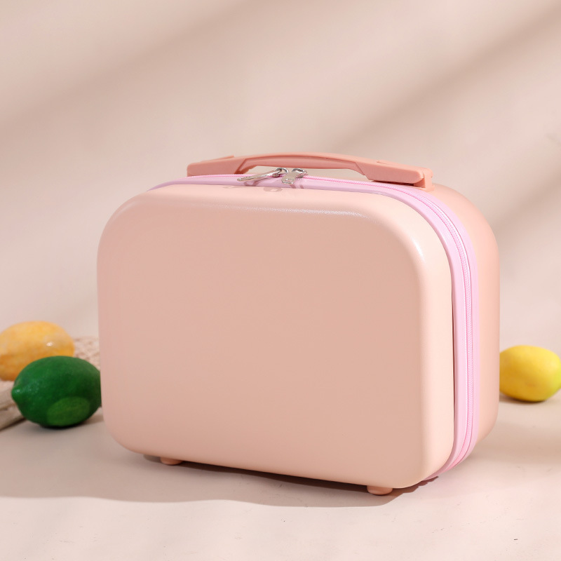 お土産ポータブルミニスーツケース 14inch 化粧品ギフトボックス包装小さなスーツケース女性の収納袋旅行|undefined