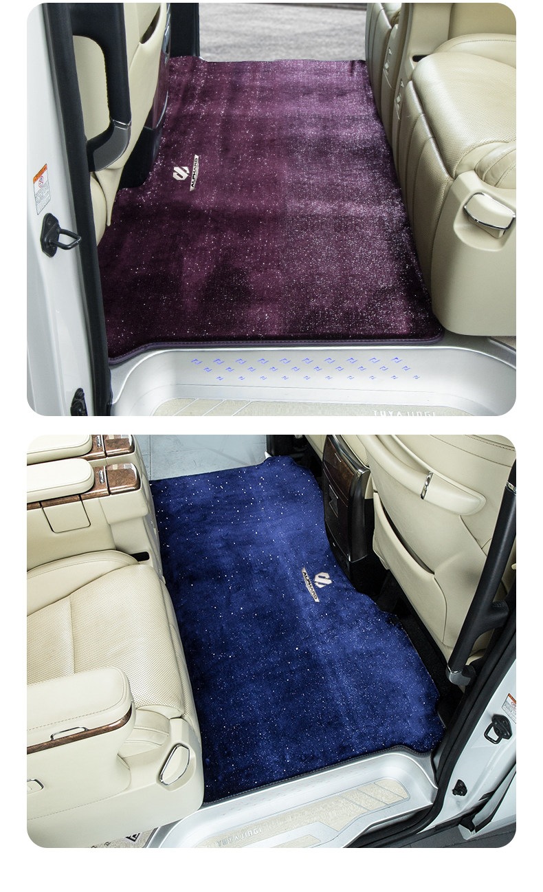 Suitable for 08-25 Alphard, special starry sky velvet carpet for Alphard, Wilfar, and LM300