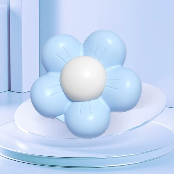 Small flower blue with light [delivery lanyard]