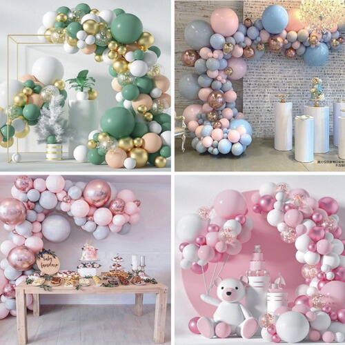 Balloon chain set cross-border arch balloon chain birthday party decoration balloons wedding bedroom decoration latex balloons