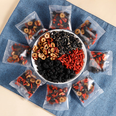 桑椹黑枸杞茶紅枸杞紅棗組合養生茶熬夜花草茶源頭廠家 一件代發