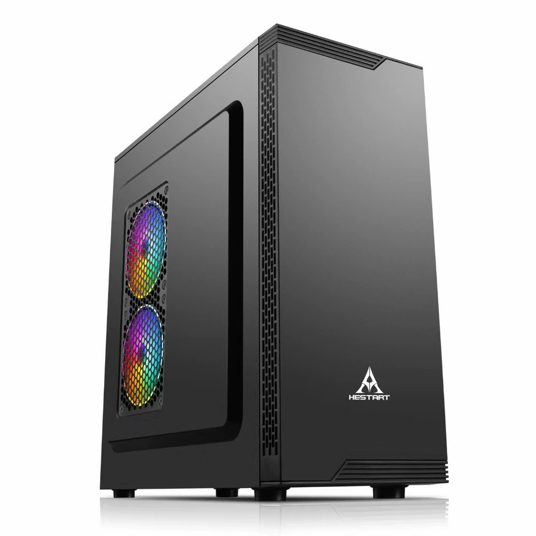 ATX настольный ПК боковая прозрачная USB3.0 игровое стекло DIY размер корпуса пустой аккумулятор, водяное охлаждение, задняя проводка