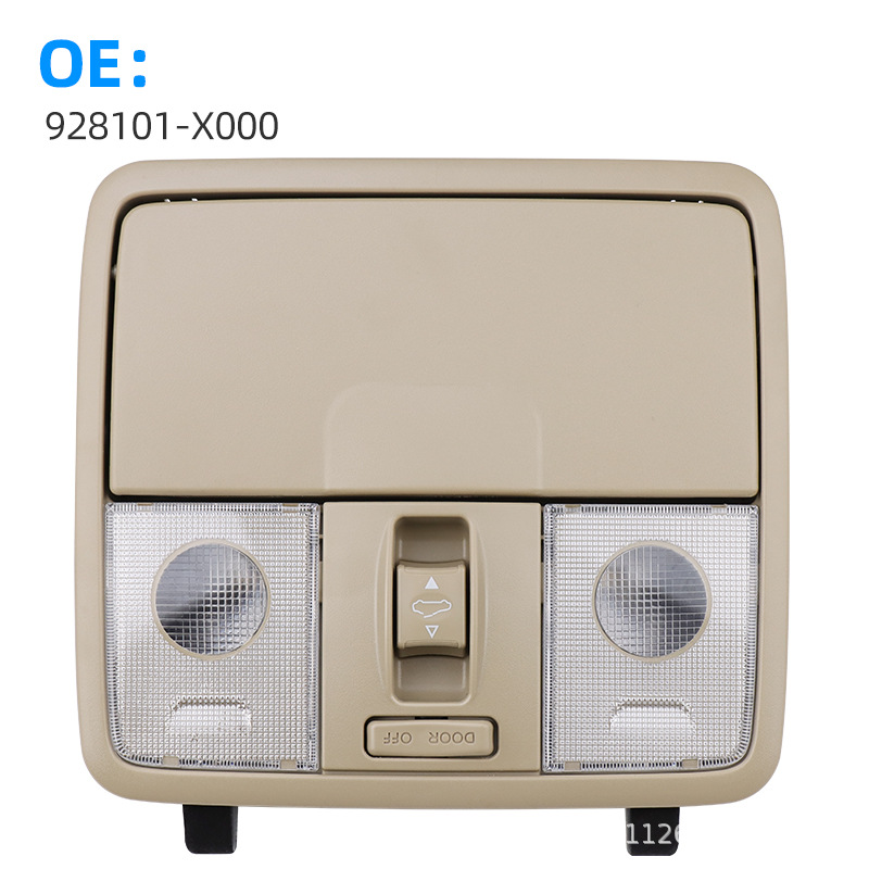 Suitable for K2 Fredina Front Reading Light Sunroof Switch Glasses Case Indoor Ceiling Light 92810-1X000